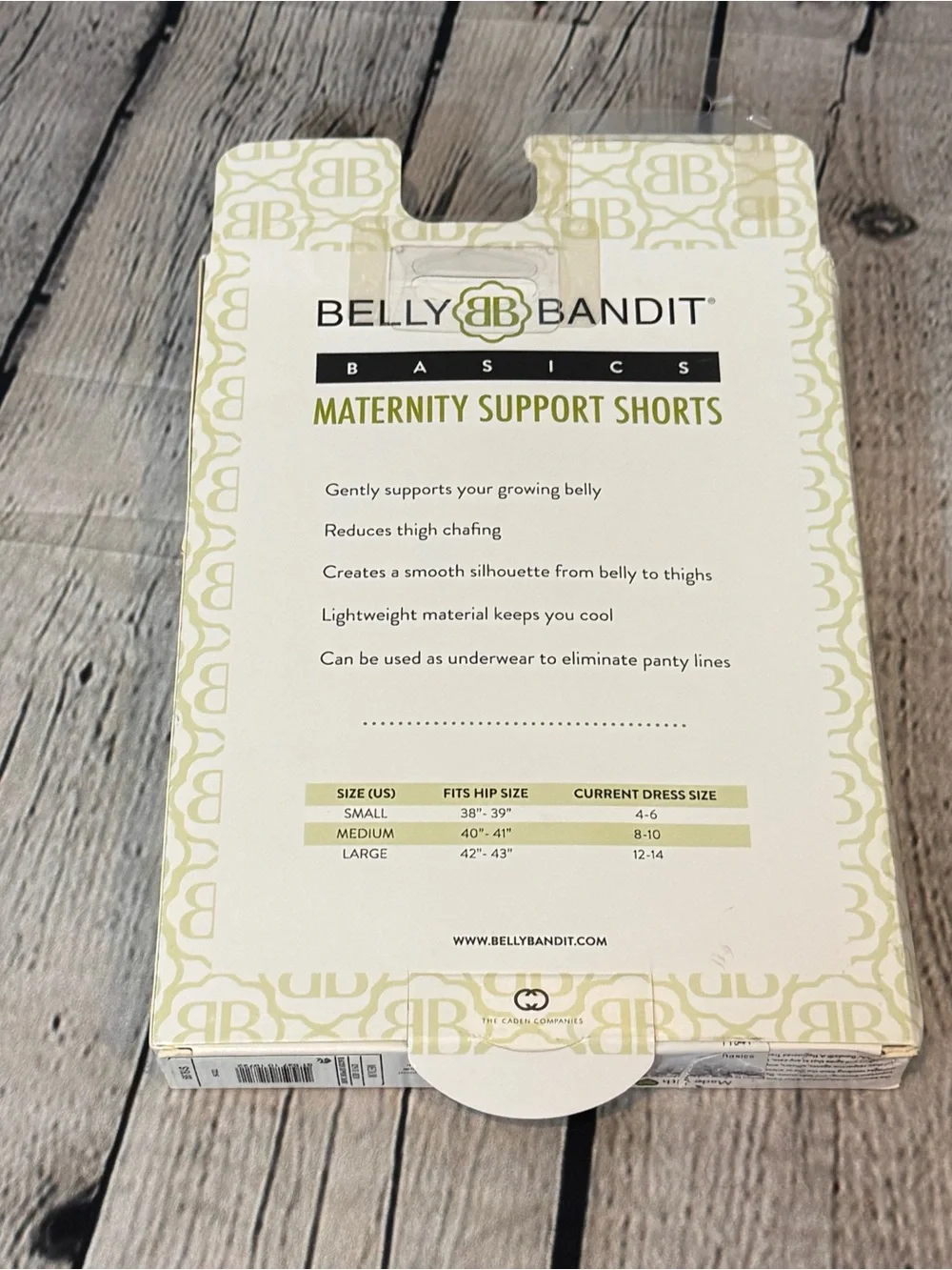Belly Bandit Black Maternity Support Shorts